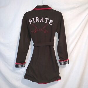 Timbo Dino Pirate Fleece Cotton Lined Robe Youth Size 12